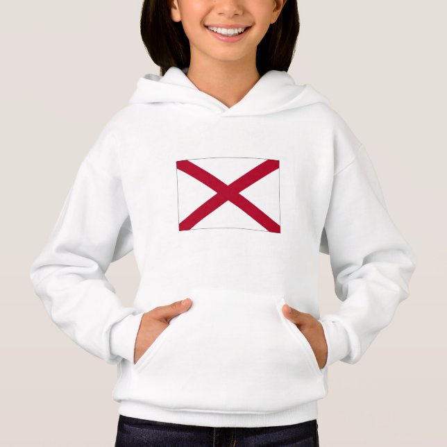 Alabama State Flag Hoodie (Front)