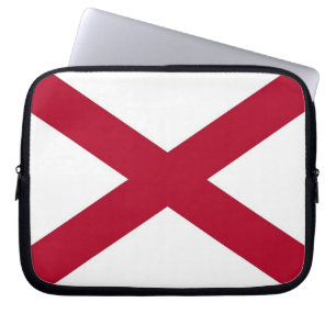 Alabama State Flag Laptop Sleeve