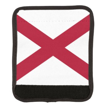 Alabama State Flag Luggage Handle Wrap by YLGraphics at Zazzle