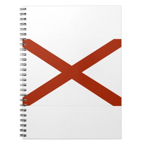 Alabama State Flag Notebook
