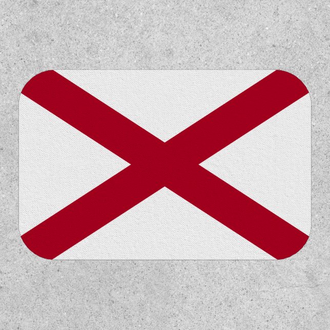 Alabama State Flag Patch (Front)