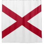 Alabama State Flag Shower Curtain at Zazzle