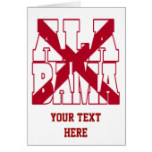 Alabama state flag text (Front)