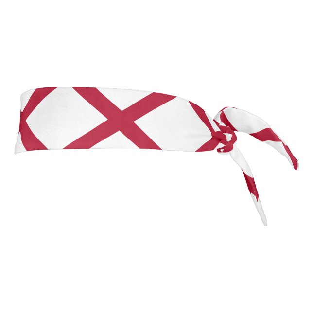 Alabama State Flag Tie Headband (Rotate 90)