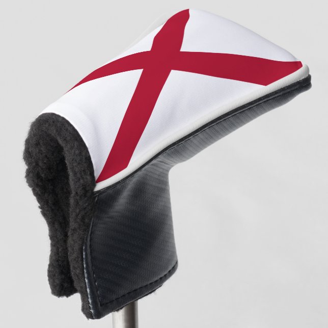 Alabama State Flag,USA Golf Head Cover (3/4 Front)