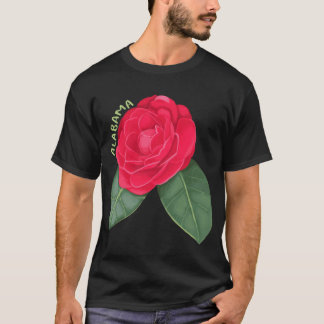 alabama state flower camellia T-Shirt