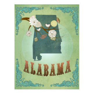 Alabama Postcards & Postcard Template Designs