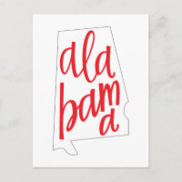 Alabama State Outline