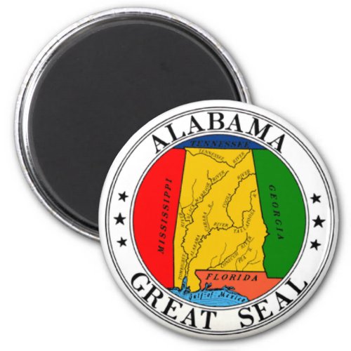 Alabama State Seal Magnet