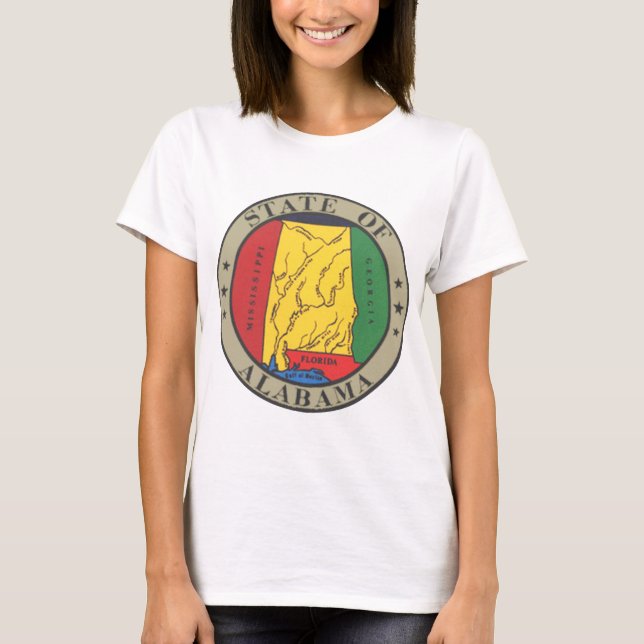 Alabama State Seal T-Shirt (Front)