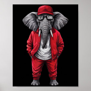 Alabama State Vintage Lover Men Women & Kids  Poster