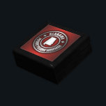 "Alabama Steel" Keepsake Box (Red)<br><div class="desc">"Alabama Steel" Keepsake Box (Red)</div>