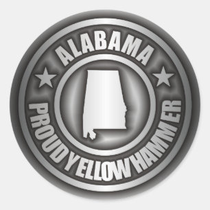 "Alabama Steel" Stickers