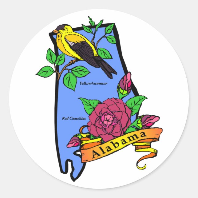 Alabama Sticker (Front)