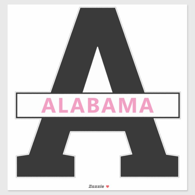 Alabama Sticker (Sheet)