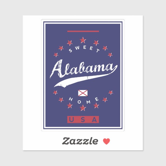 Alabama Sticker (Sheet)