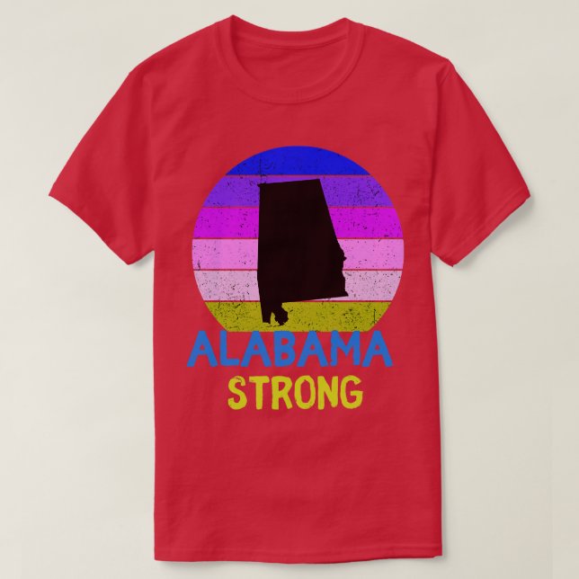 Alabama Strong T-Shirt (Design Front)