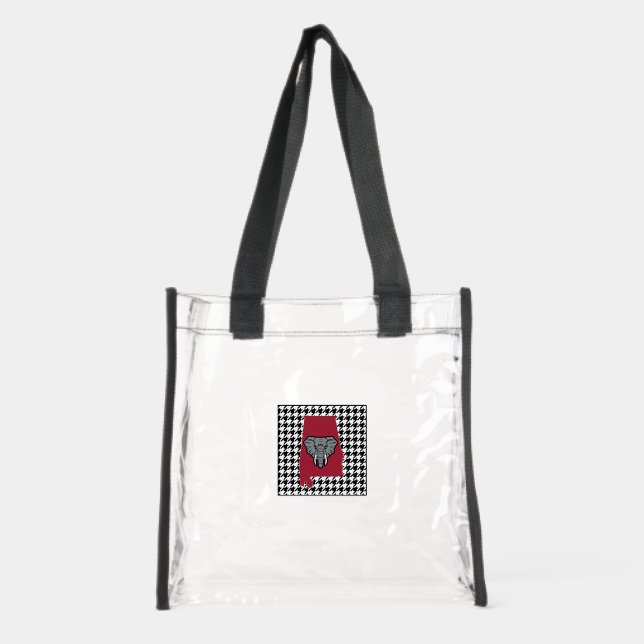 Alabama Team Spirit Clear Tote Bag (Front)