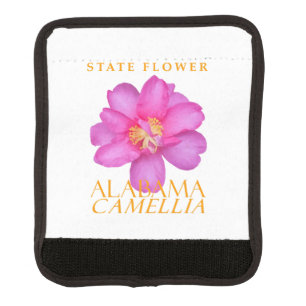 Alabama Territory Flower Camellia Sasanqua Luggage Handle Wrap