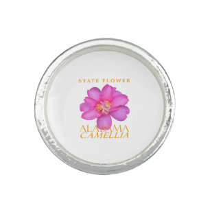 Alabama Territory Flower Camellia Sasanqua Ring