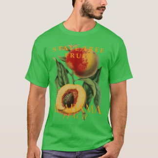 Alabama Territory Tree Fruit The Peach T-Shirt