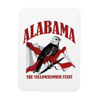 Alabama,The Yellowhammer State Magnet