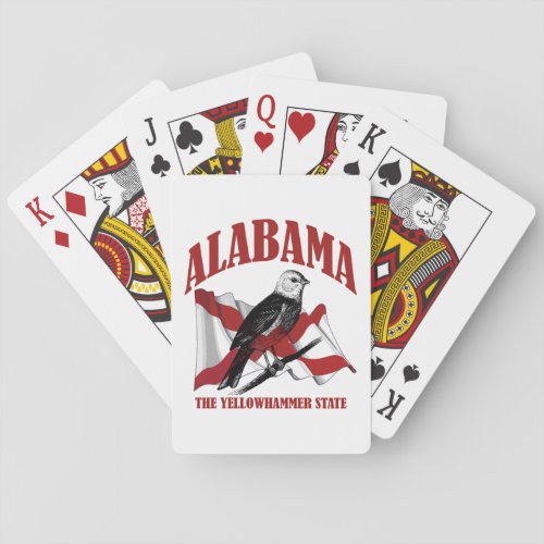 AlabamaThe Yellowhammer State Playing Cards
