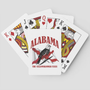 Alabama,The Yellowhammer State Poker Cards