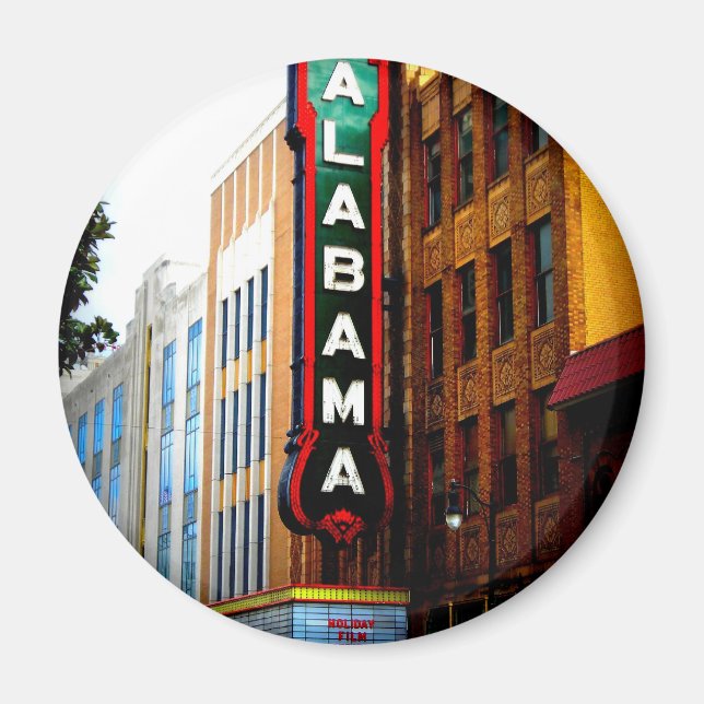 ALABAMA THEATRE - BIRMINGHAM, ALABAMA MAGNET (Front)