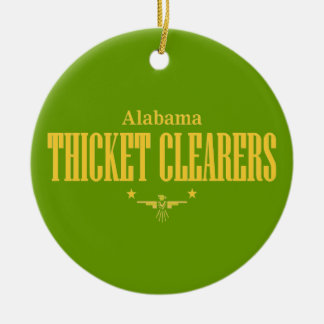 Alabama Thicket Clearers Ceramic Ornament