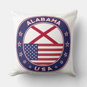 Alabama Throw Pillow