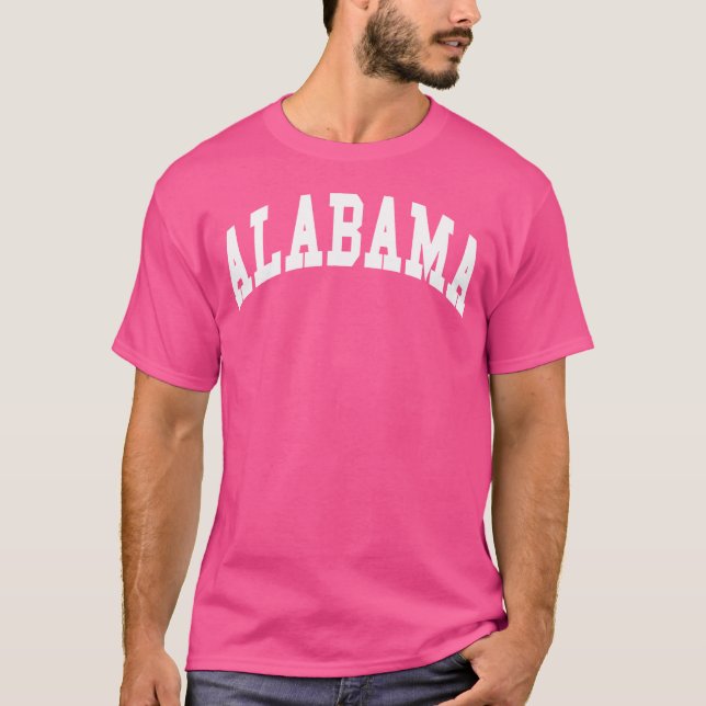 Alabama Throwback T-Shirt (Front)