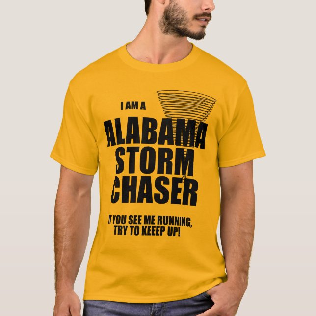 Alabama Tornado Storm Chaser T-shirt (Front)