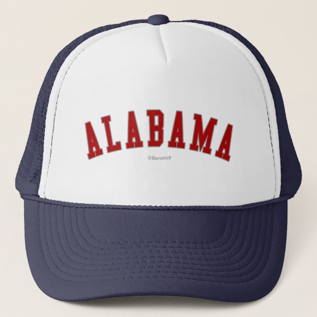 Alabama Trucker Hat (Front)