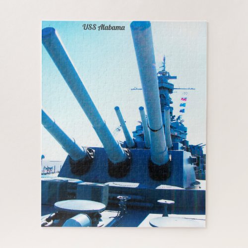 Alabama USS Alabama Jigsaw Puzzle