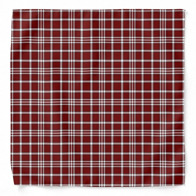 Alabama University Tartan Bandana (Front)