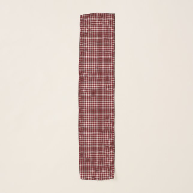 Alabama University Tartan Scarf (Front)