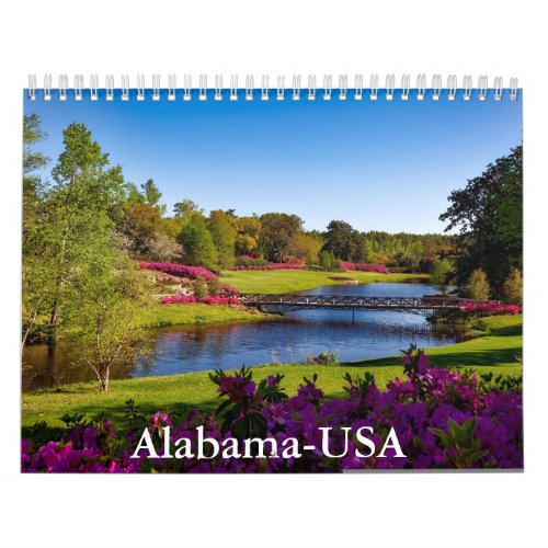Alabama_USA Calendar
