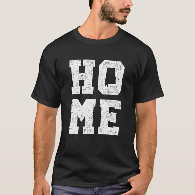 Alabama USA State Map Home Pride T-Shirt (Front)
