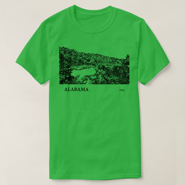 Alabama USA TShirt 6 (Design Front)