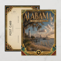 Alabama Vintage Art Deco Golden Age