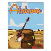 Alabama vintage travel poster (Front)