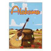 Alabama vintage travel poster (Front)
