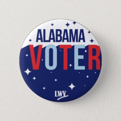 Alabama Voter Button