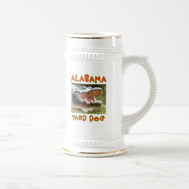 ALABAMA YARD DOG BEER STEIN (Right)