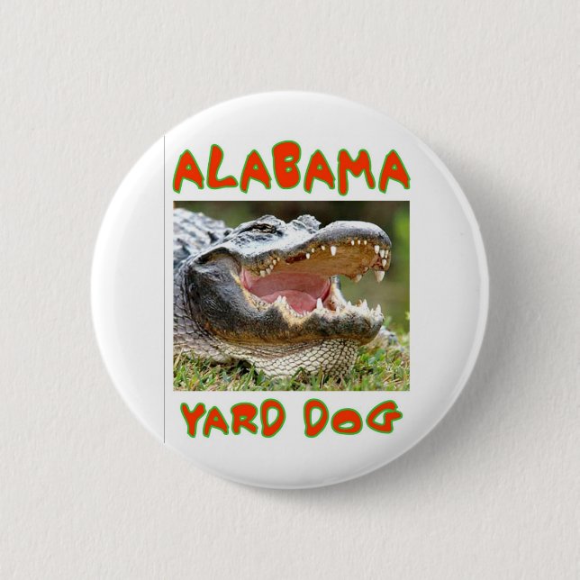 ALABAMA YARD DOG BUTTON (Front)