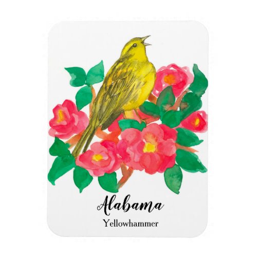 Alabama Yellowhammer State Bird Magnet