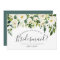 Alabaster Floral Be My Bridesmaid Card