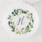 Alabaster Floral Monogram