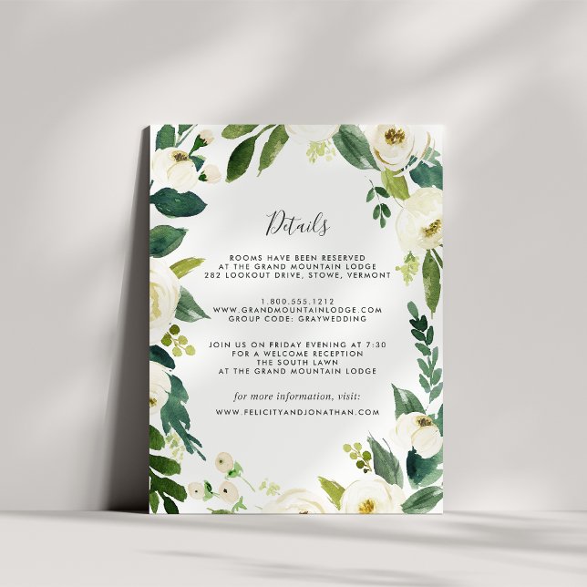 Alabaster Guest Information Card (Creator Uploaded)